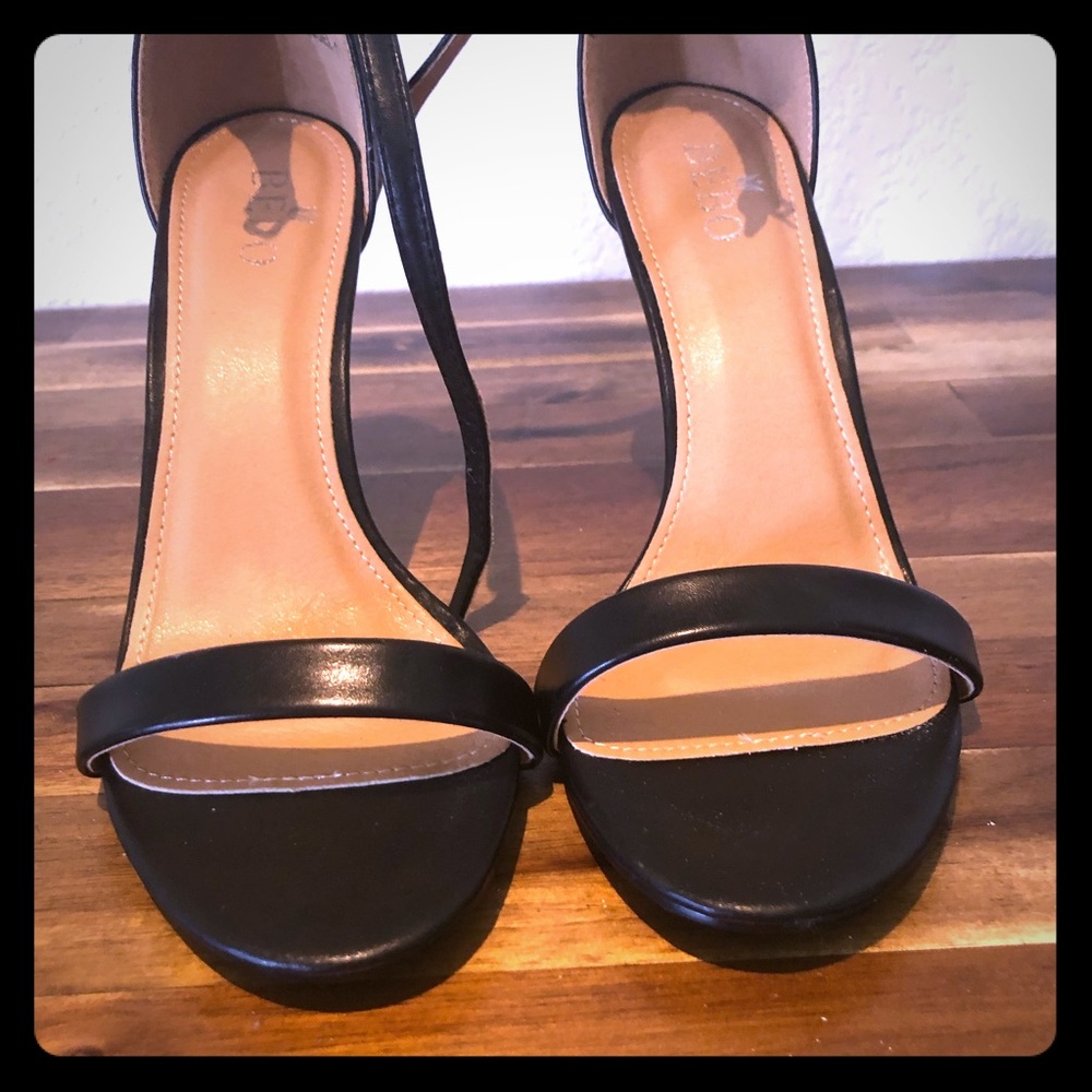 Black heels